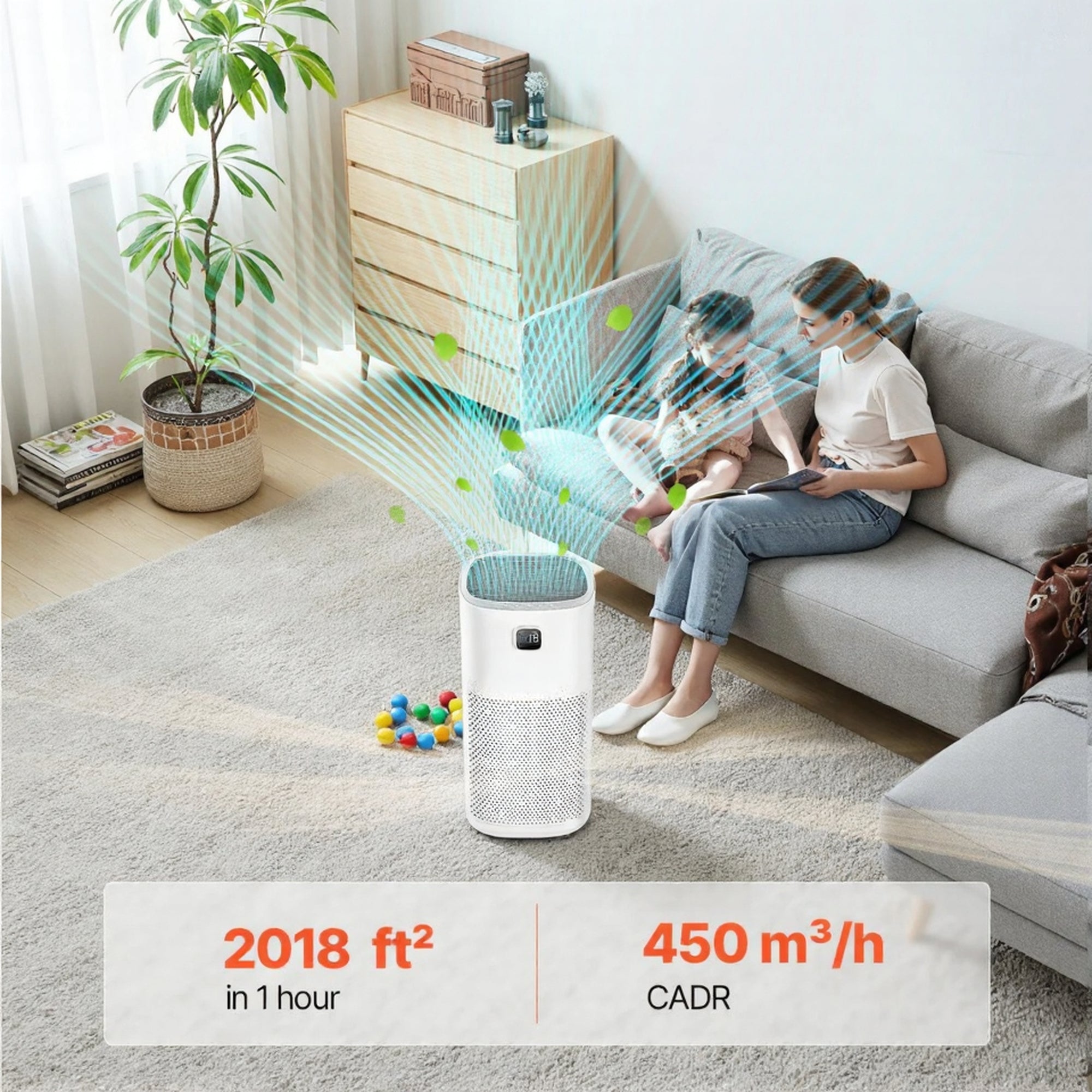 Pro H13 HEPA Smart Air Purifier